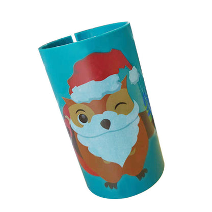 Christmas Cylinder Cut Paper Mini Packaging Paper Cutter